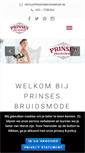 Mobile Screenshot of prinsesbruidsmode.nl